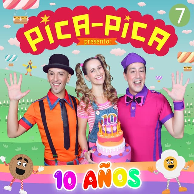 Album cover art for 10 Años
