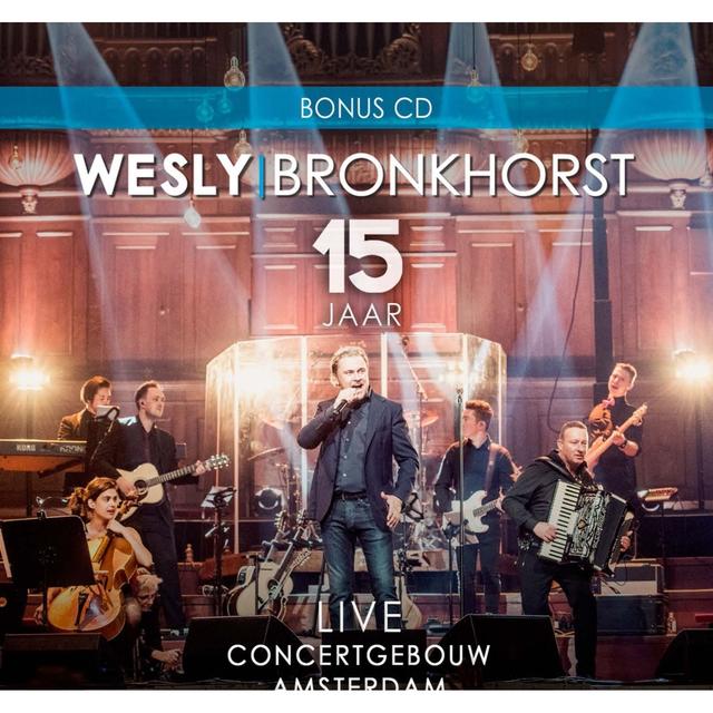 Album cover art for 15 Jaar Live in het Concertgebouw