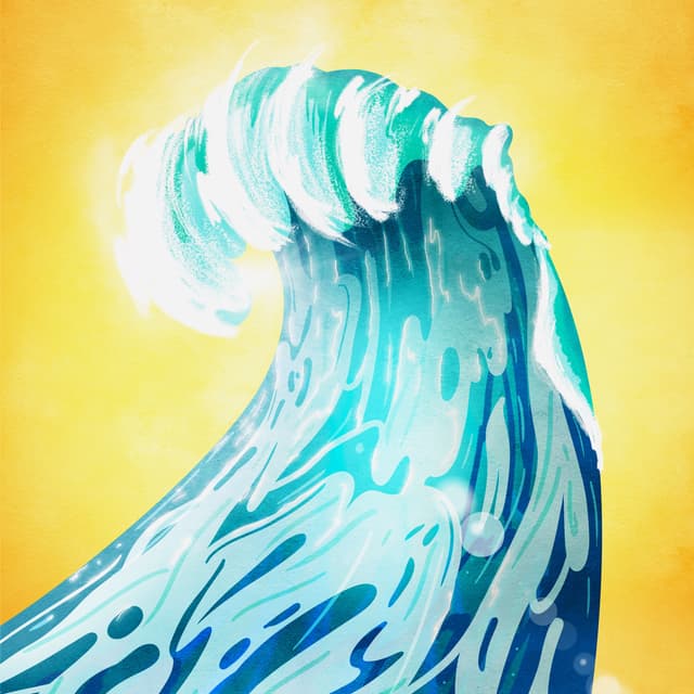 Album cover art for Wave