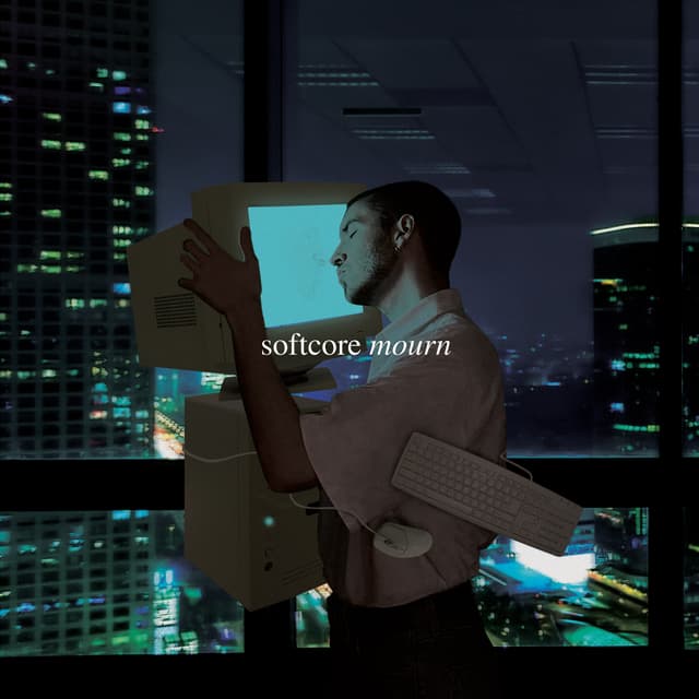 Album cover art for softcore mourn