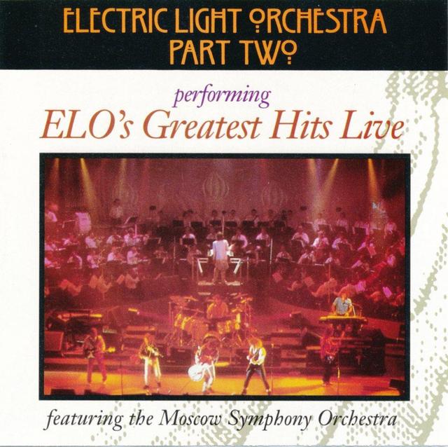 Album cover art for Performing ELO's Greatest Hits Live