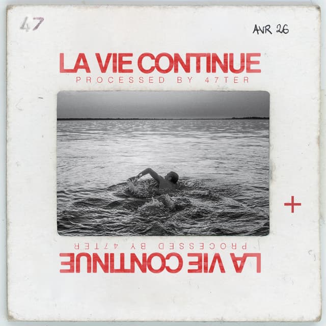 Album cover art for LA VIE CONTINUE