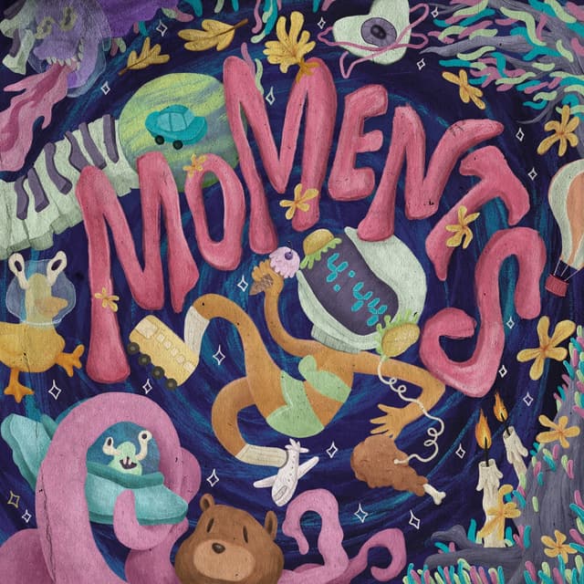 Album cover art for Moments