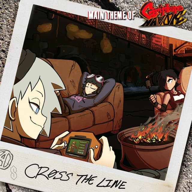 Album cover art for Cross the Line (Main Theme of “Griptape Havok”)
