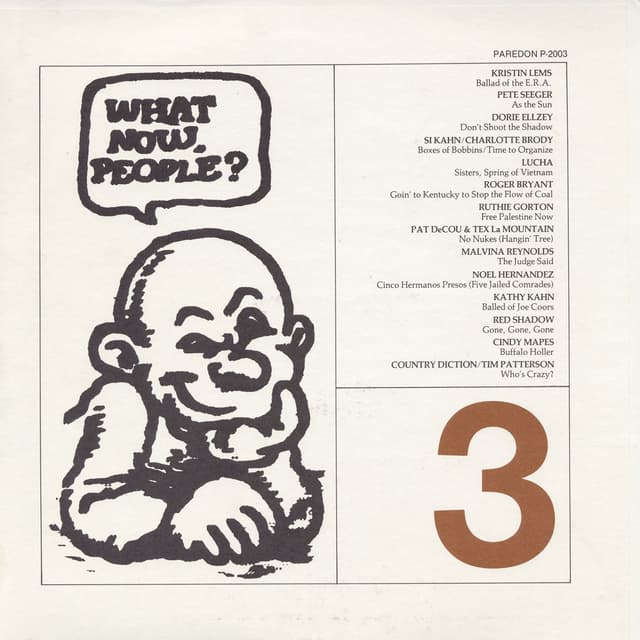 Album cover art for What Now People?, Vol. 3