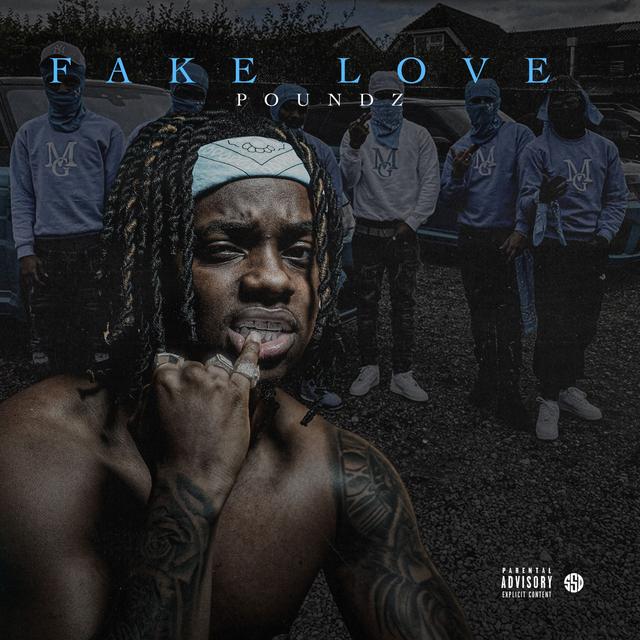 Album cover art for Fake Love