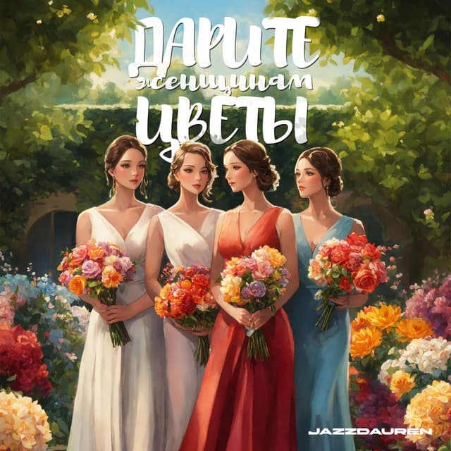 Album cover art for Дарите женщинам цветы