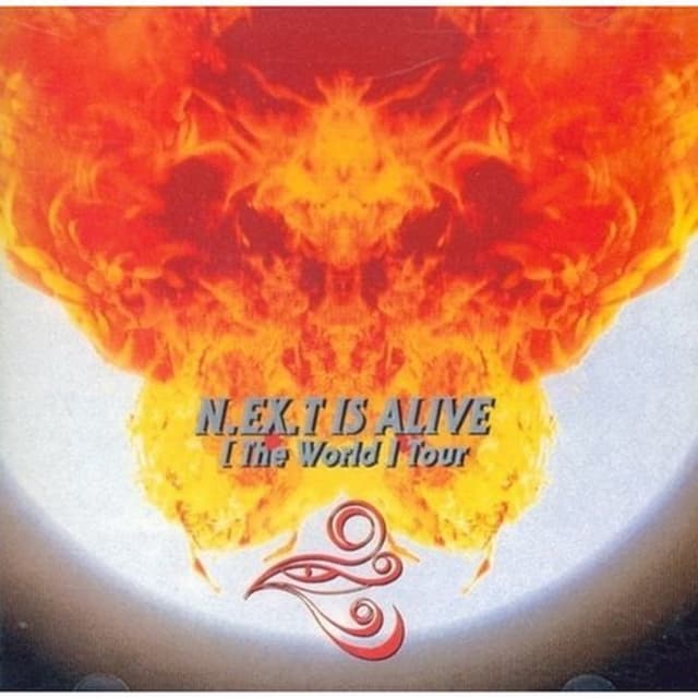 Album cover art for N.EX.T Is Alive: The World Tour