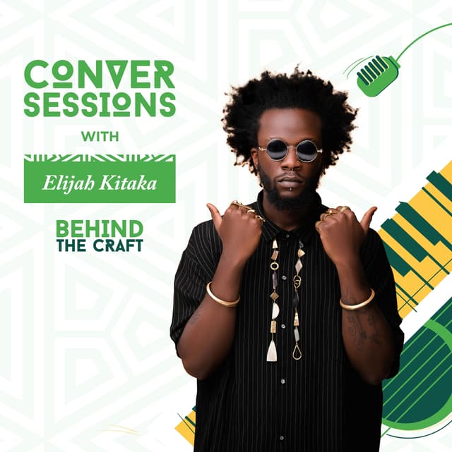 Album cover art for Conversessions with Elijah Kitaka (Live)