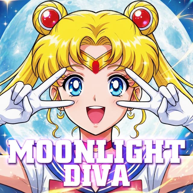 Album cover art for Moonlight Diva