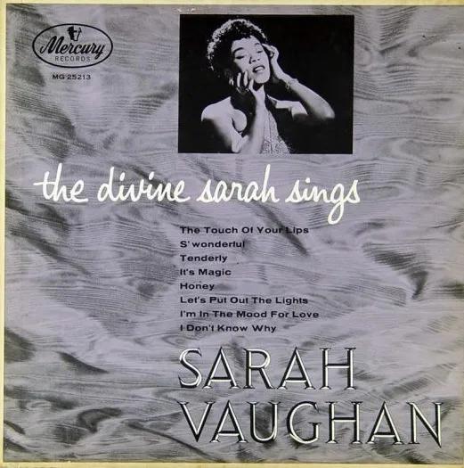 Album cover art for The Divine Sarah Sings