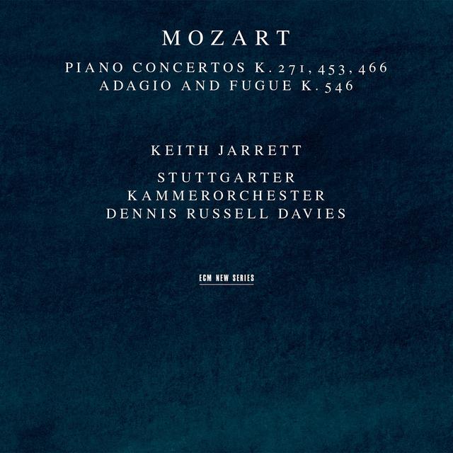 Album cover art for Mozart: Piano Concertos, Adagio and Fugue