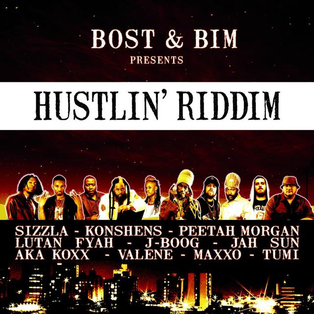 Album cover art for Hustlin' Riddim