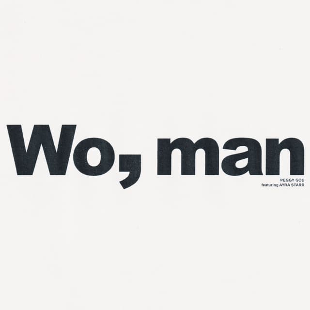 Album cover art for Wo, man