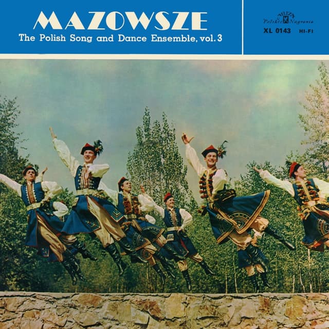 Album cover art for The Polish Song And Dance Ensemble, Vol. 3