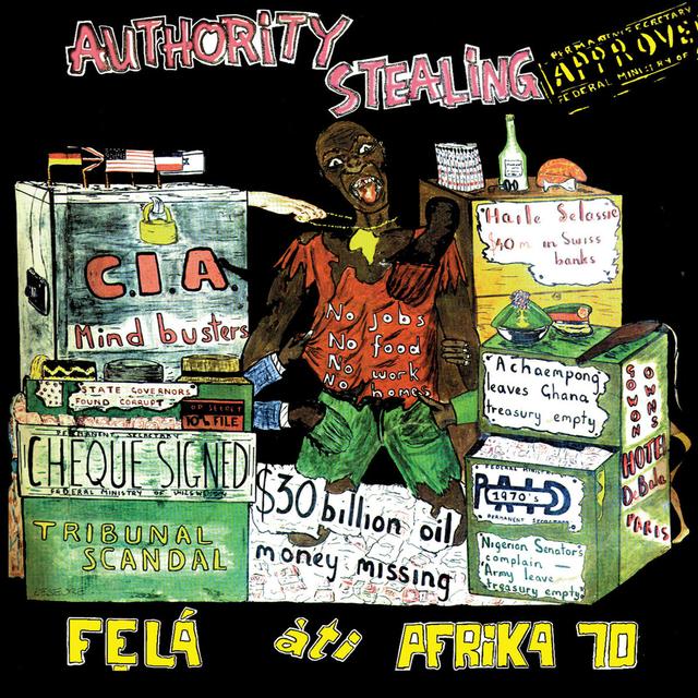 Album cover art for Authority Stealing