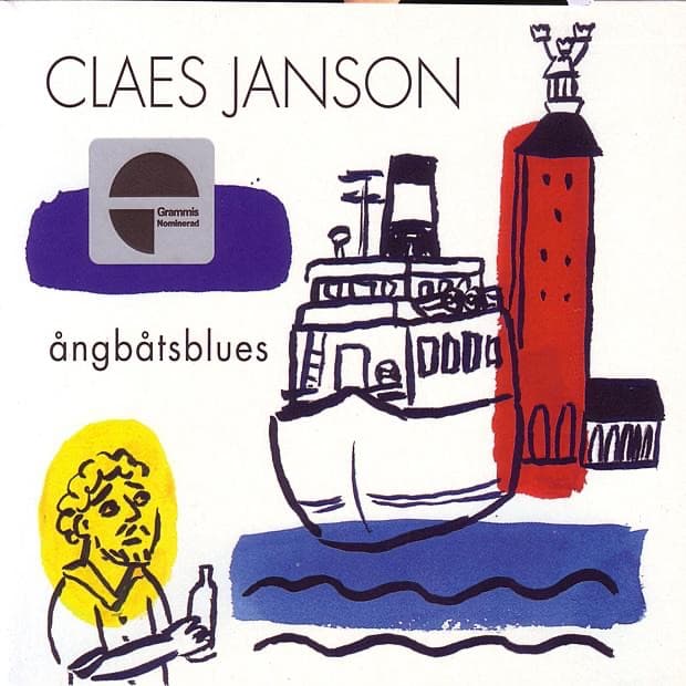 Album cover art for Ångbåtsblues