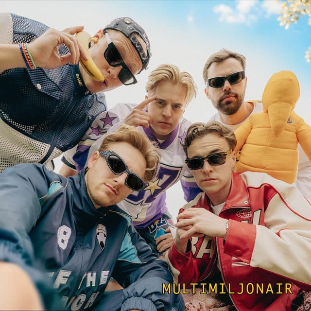 Album cover art for Multimiljonair