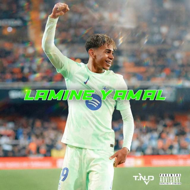 Album cover art for Lamine Yamal