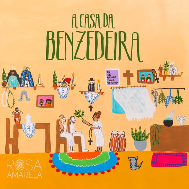 Album cover art for A Casa da Benzedeira