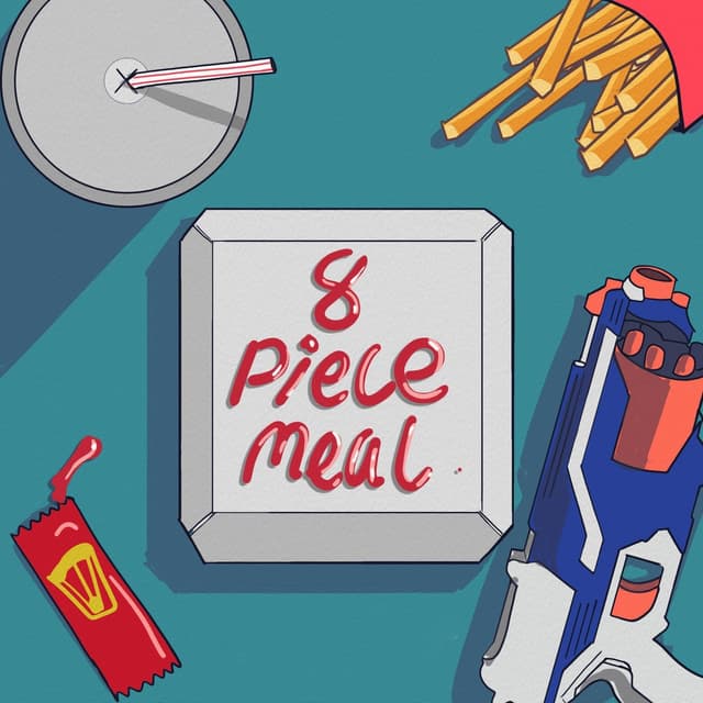 Album cover art for 8 Piece Meal