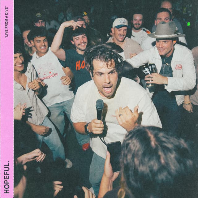 Album cover art for Live From A Dive