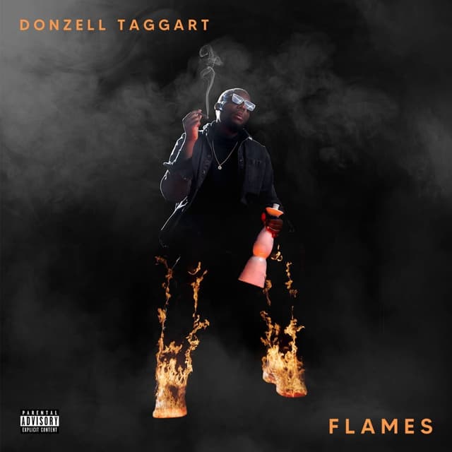 Album cover art for Flames