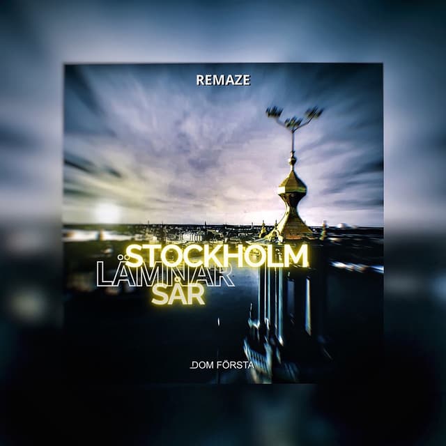 Album cover art for Stockholm lämnar sår