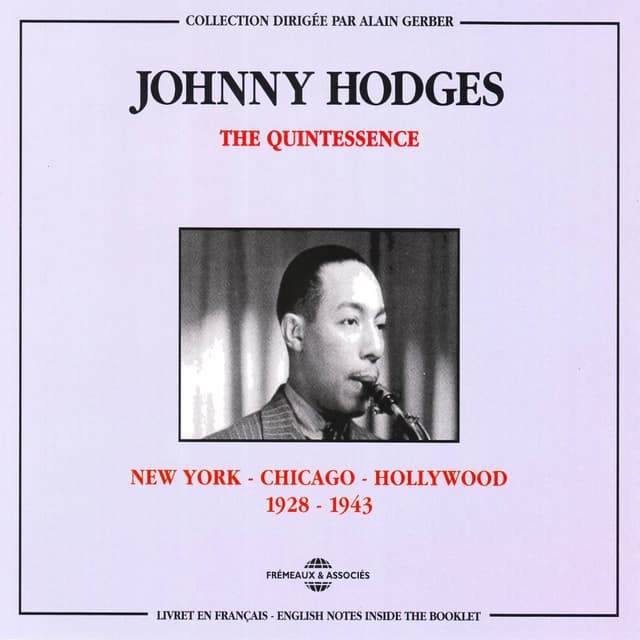 Album cover art for The Quintessence - New York - Hollywood 1928-1943