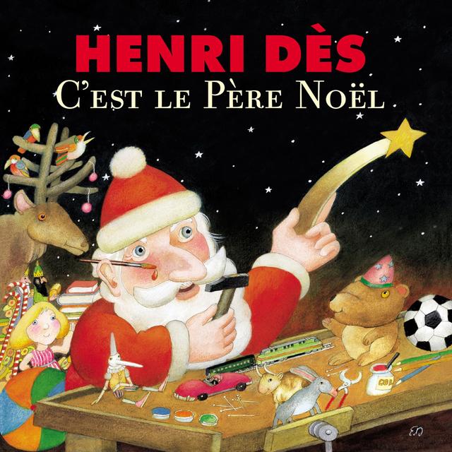 Album cover art for C'est Le Père Noël