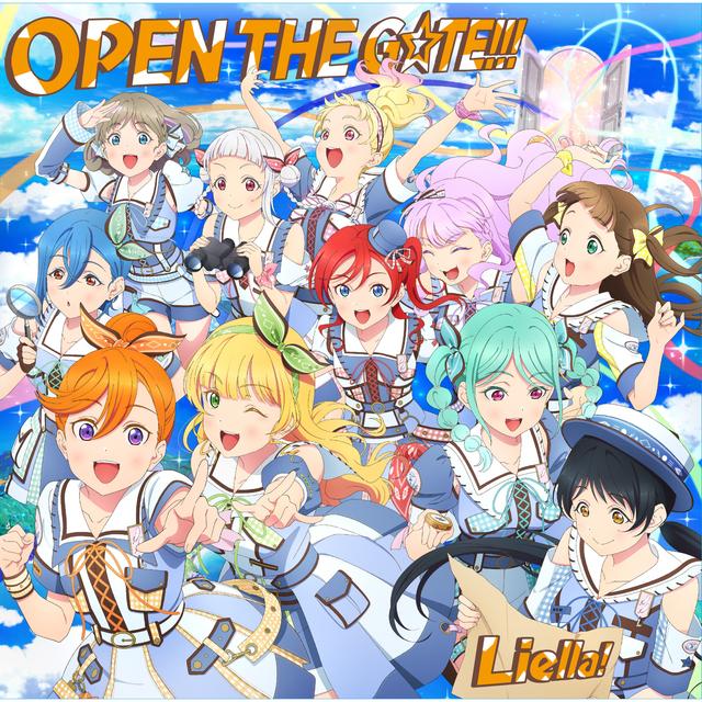 Album cover art for OPEN THE G☆TE!!!
