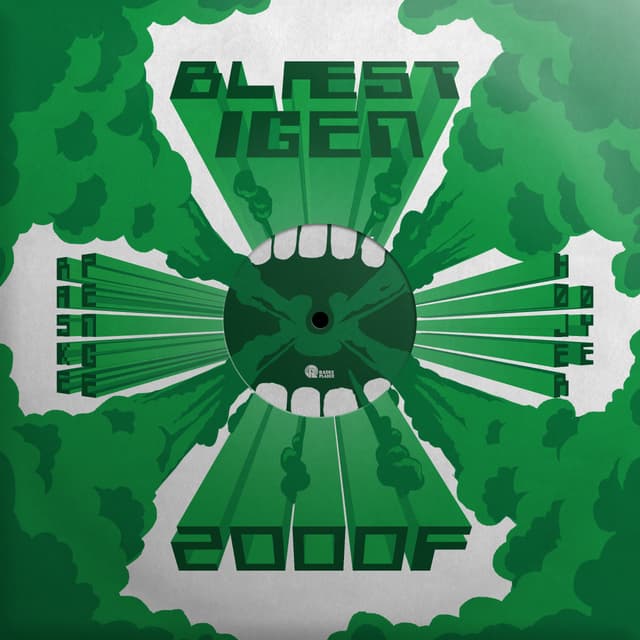 Album cover art for Blæst Igen