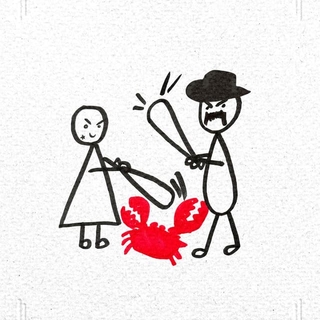 Album cover art for Ciągle tutaj jestem (diss na raka)