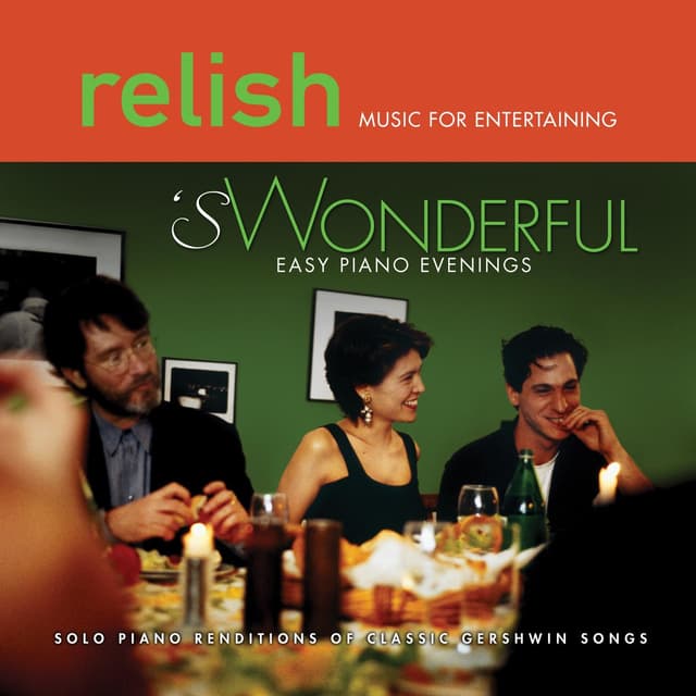 Album cover art for 's Wonderful: Solo Piano Renditions Of Classic Gershwin Songs
