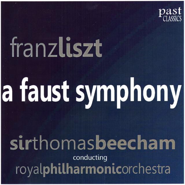 Album cover art for Liszt: A Faust Symphony