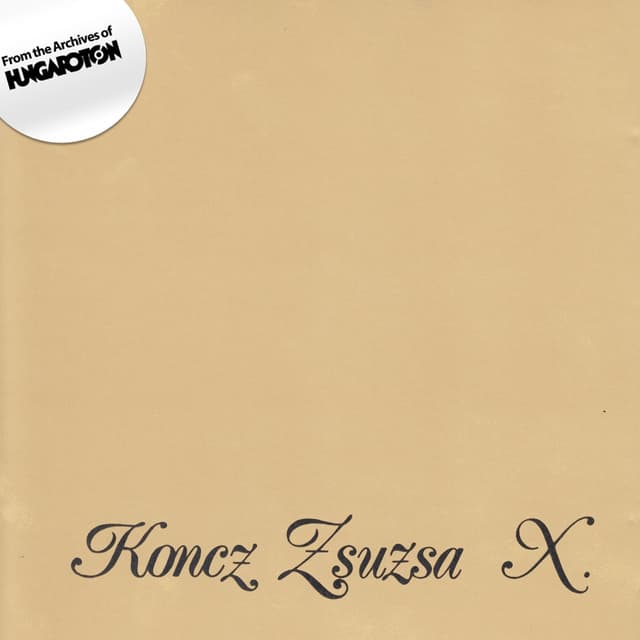 Album cover art for X