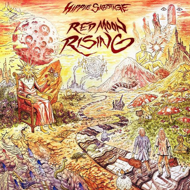 Album cover art for Red Moon Rising