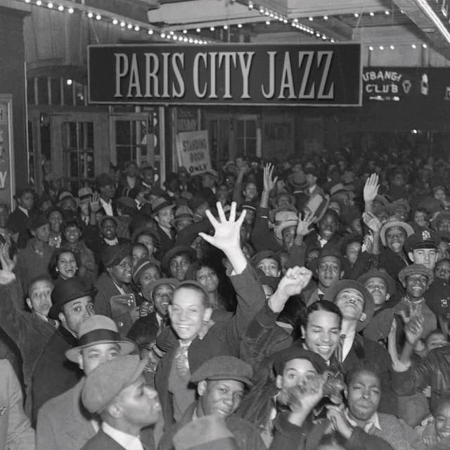 Album cover art for Paris City Jazz