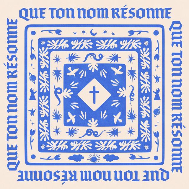 Album cover art for Que Ton Nom Résonne - EP