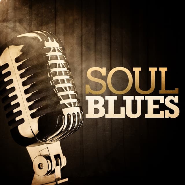 Album cover art for Soul Blues
