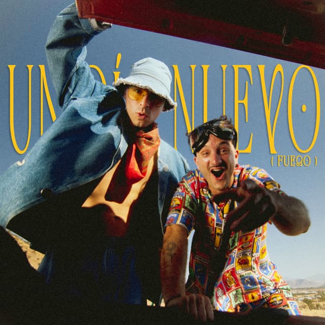 Album cover art for UN DÍA NUEVO (FUEGO)