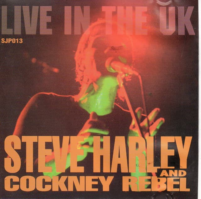 Album cover art for Live in the UK