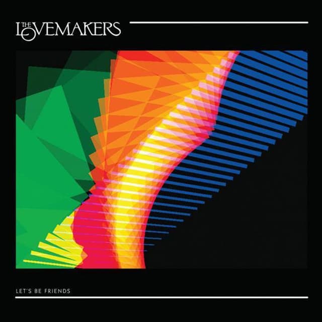 Album cover art for Let's Be Friends
