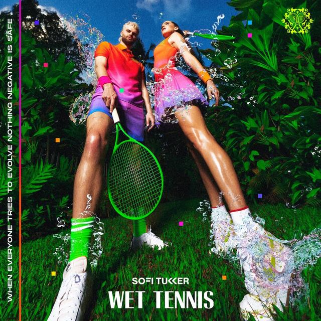 Album cover art for Wet Tennis