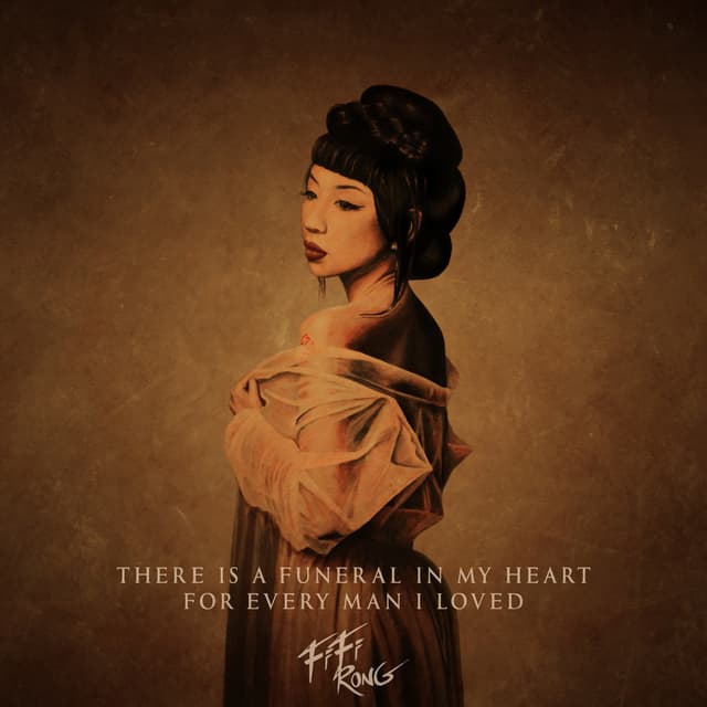 Album cover art for There Is a Funeral in My Heart, for Every Man I Loved