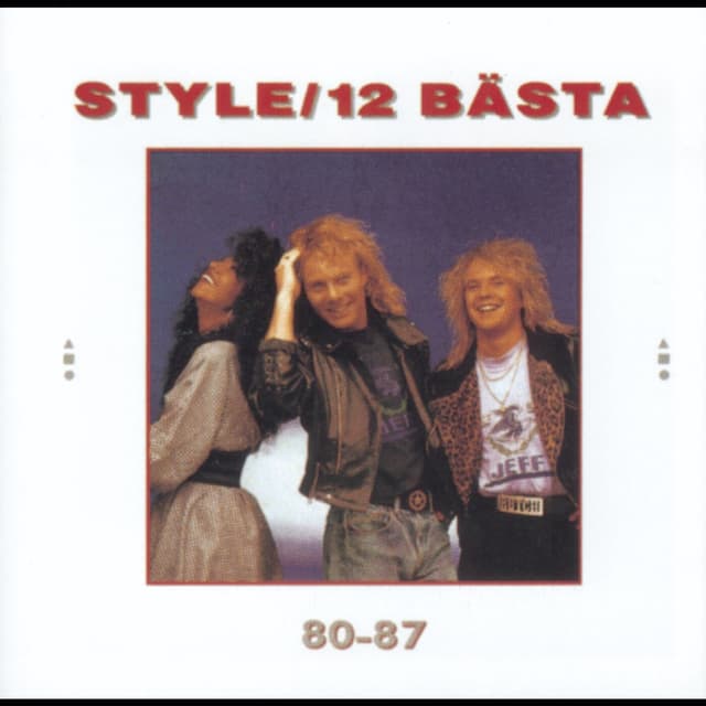 Album cover art for 12 Bästa 80-87