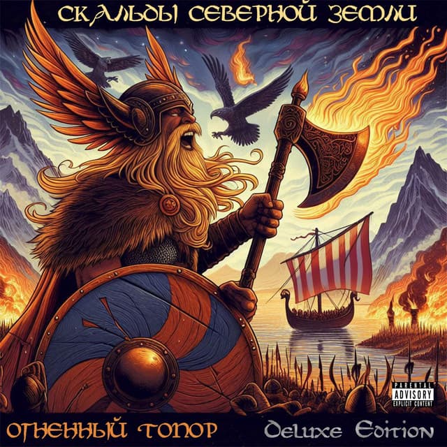 Album cover art for Скальды северной земли