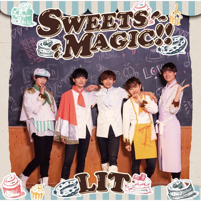 Album cover art for SWEETS MAGIC !!