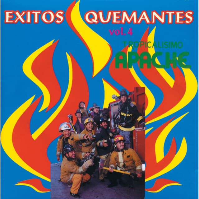 Album cover art for Exitos Quemantes Vol. IV