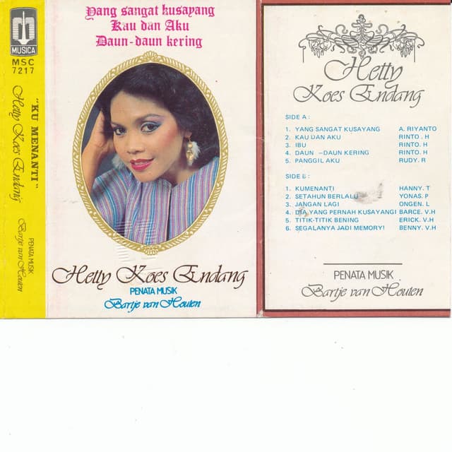 Album cover art for Yang Sangat Kusayang